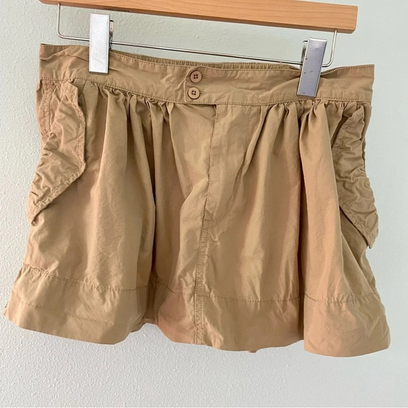 Urban outfitters BDG Belle Double-Button Mini Skirt beige size medium - Picture 6 of 14